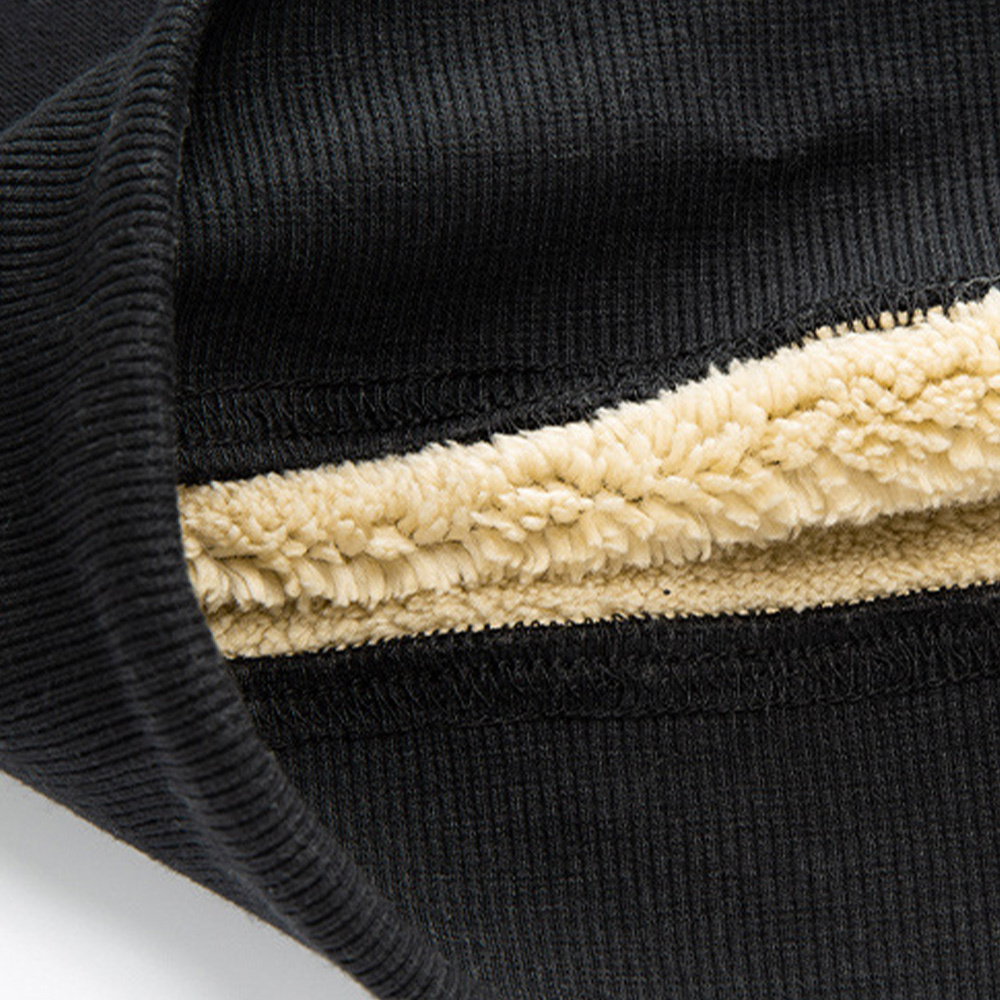 Alberchris™ New winter velvet and thickened men's hooded sweatshirt trousers sports suit