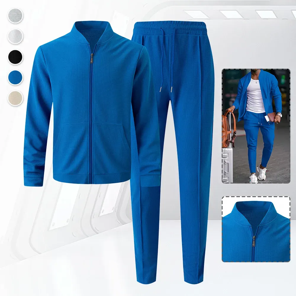 Alberchris™ Men's Waffle Casual Suit