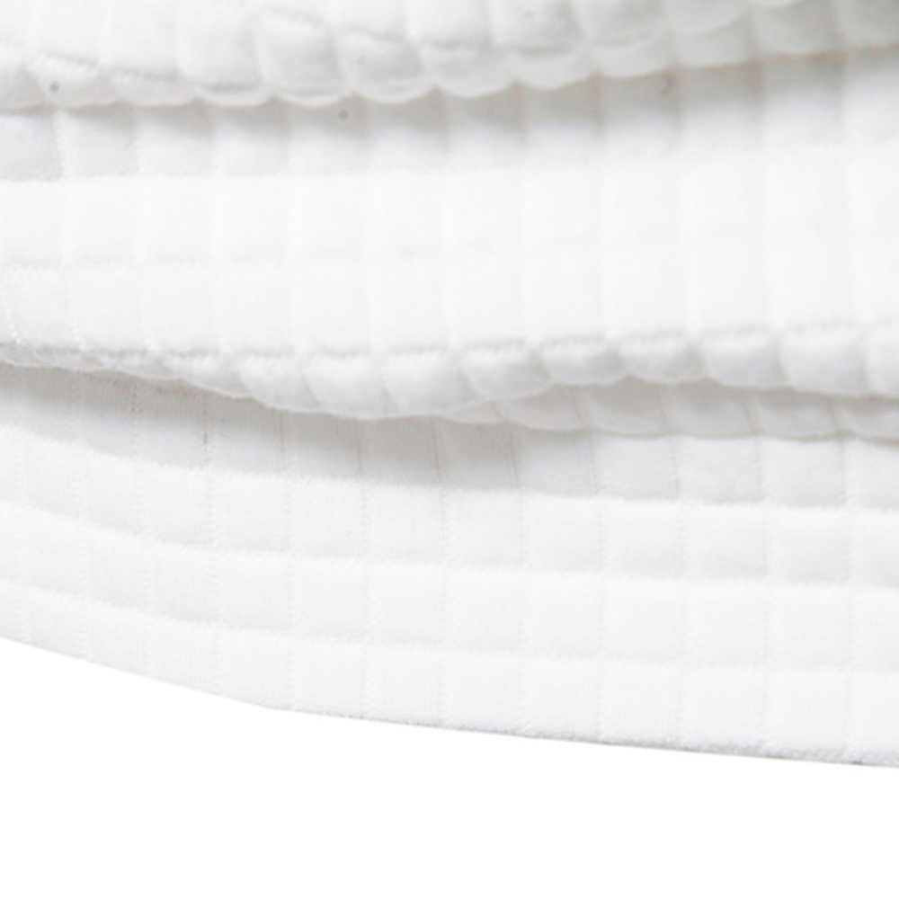 Alberchris™ Men's Waffle Pattern Solid Hoodie Casual Pullover Sweatshirt