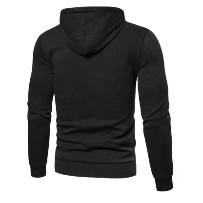 Alberchris™ Men's Gradient Polka Dot Print Hoodie Zip-Up Sweatshirt Jacket