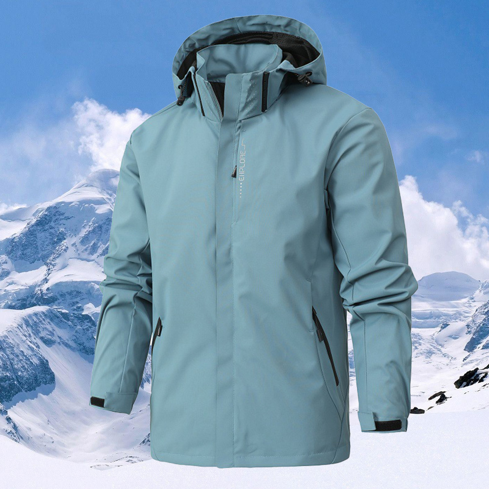 Alberchris™ Spring and autumn new men's waterproof and windproof hooded jacket