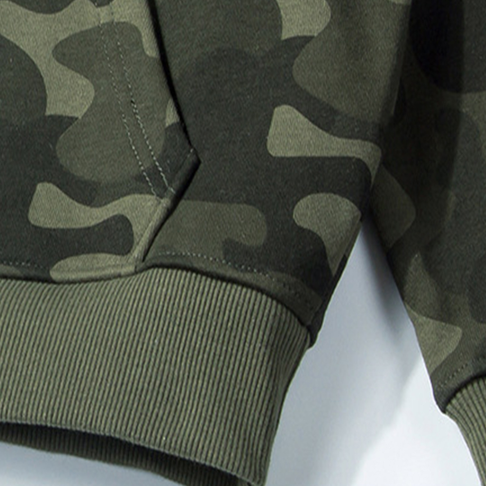 Alberchris™ Spring and Autumn Men's Camouflage Hooded Sweatshirt