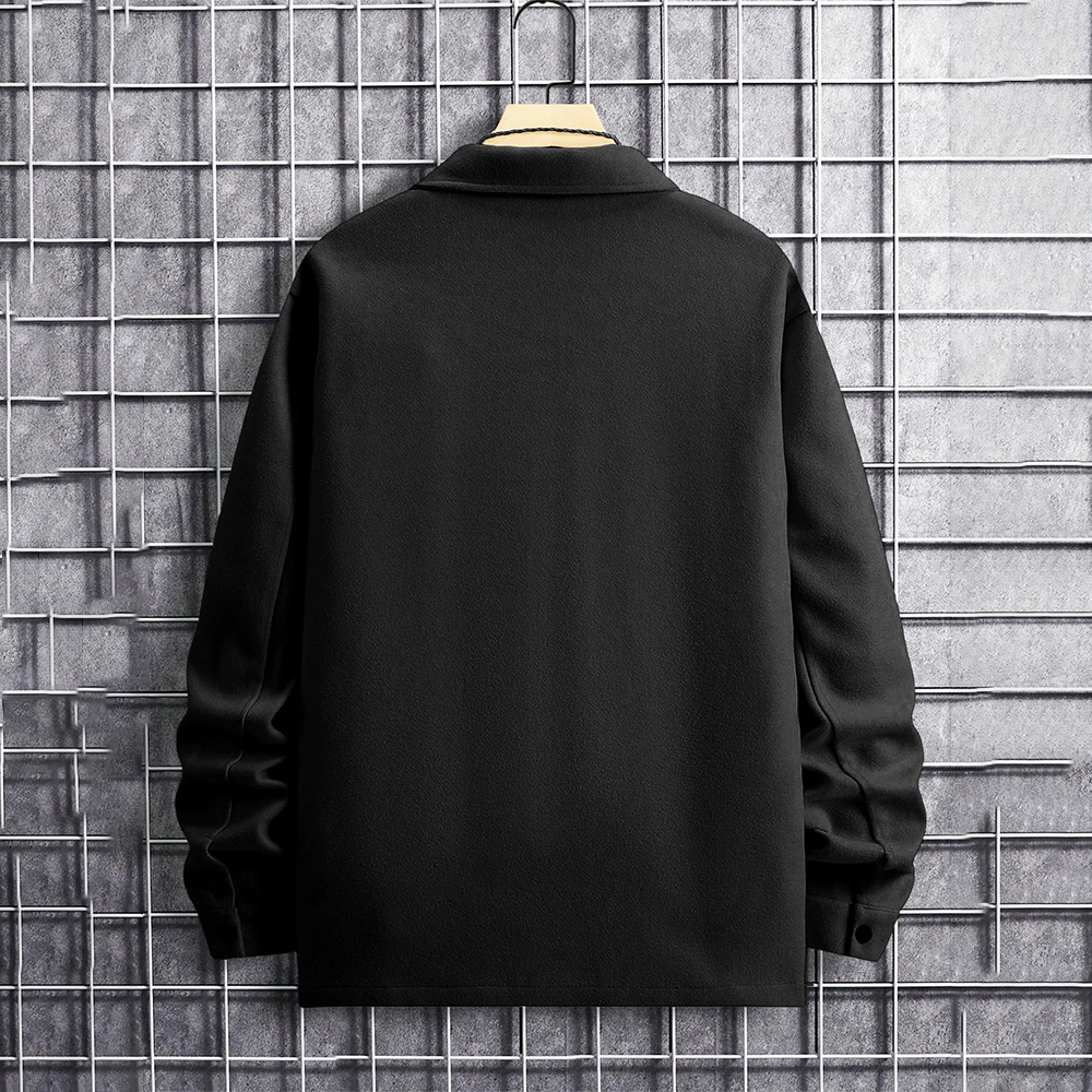 Alberchris™ New autumn and winter men's lapel brushed casual shirt