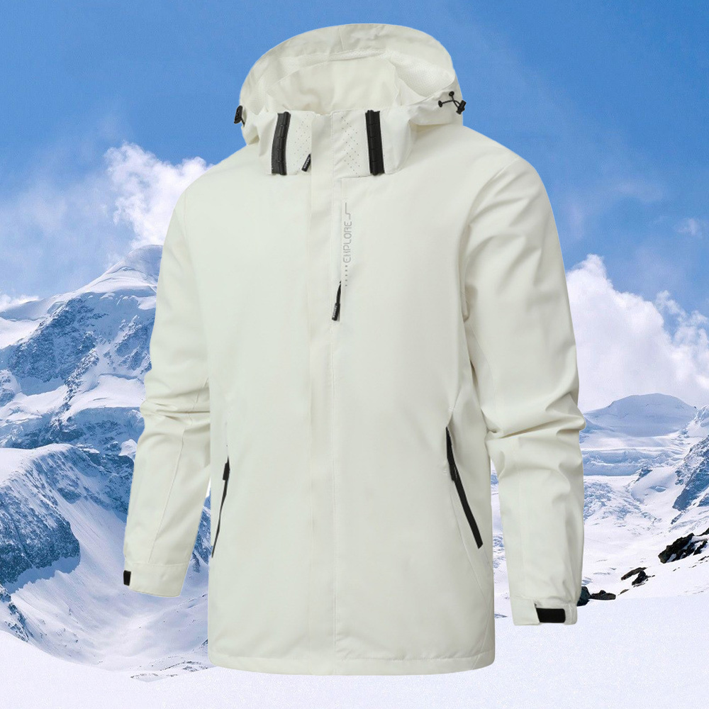 Alberchris™ Spring and autumn new men's waterproof and windproof hooded jacket