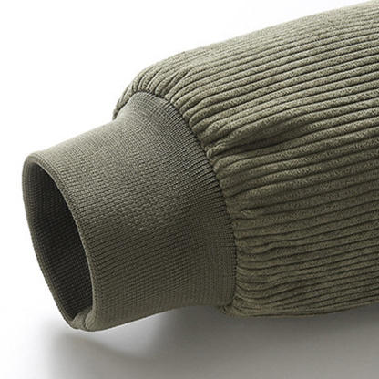 Alberchris™ New winter thickened corduroy men's stand-up collar lambskin jacket