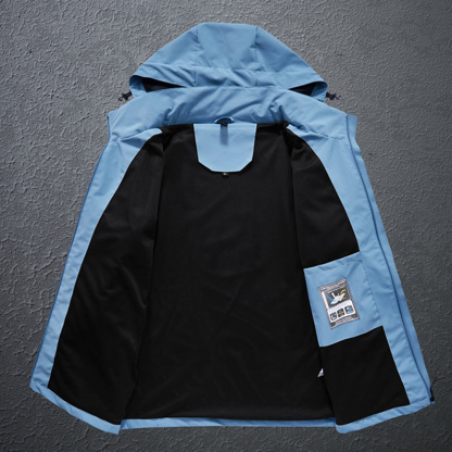 Alberchris™ Spring and autumn new men's waterproof and windproof hooded jacket