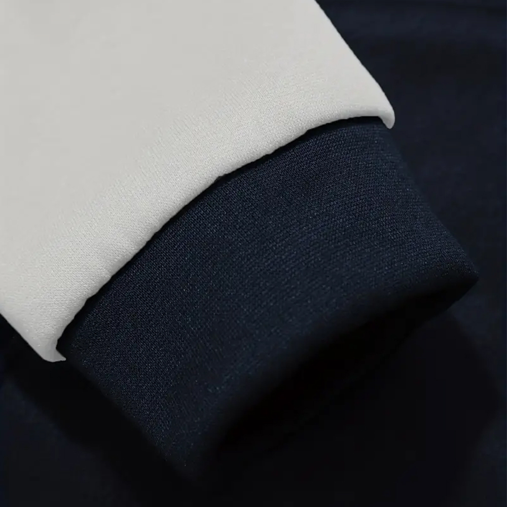 Alberchris Men's Hooded Sweatshirt + Trousers Sports Suit