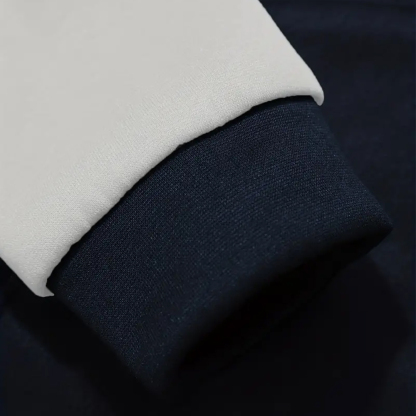 Alberchris Men's Hooded Sweatshirt + Trousers Sports Suit