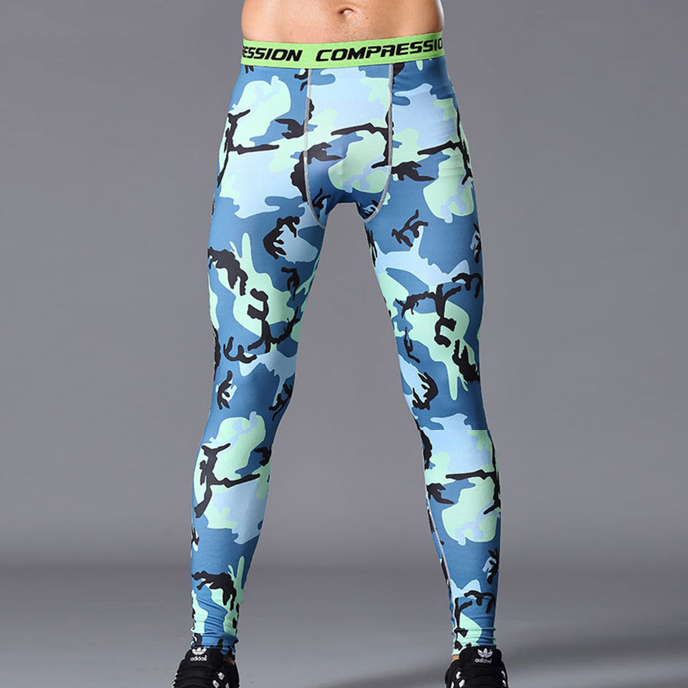 Alberchris™ Men's Printed Sports Quick Dry Pants Running Fitness Pants Leggings