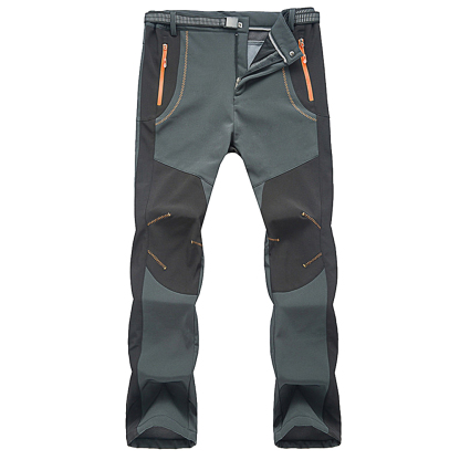 Hibote Wind- und wasserdichte Fleece-Warmhose für Herbst und Winter