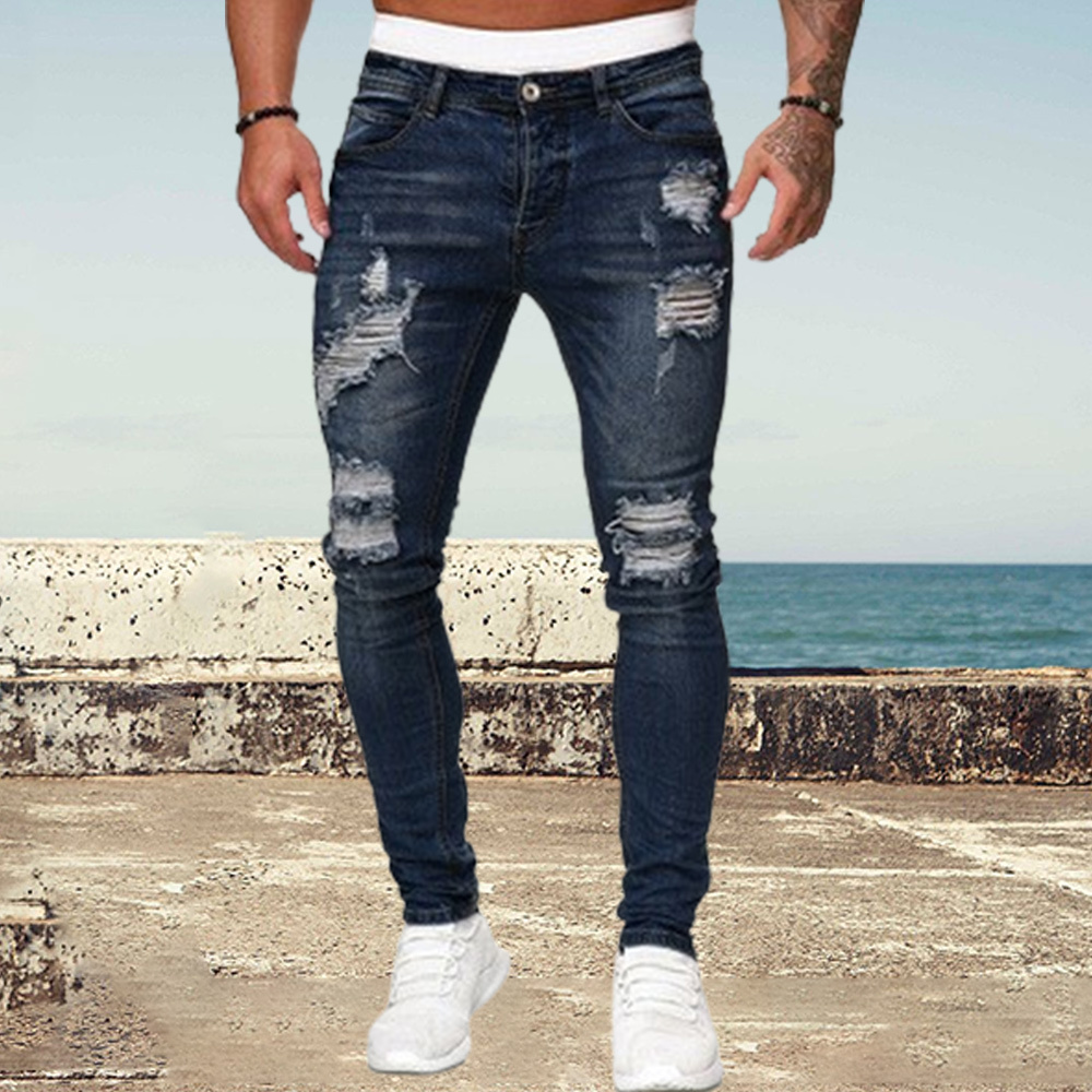 Alberchris™ Men's slim casual ripped jeans