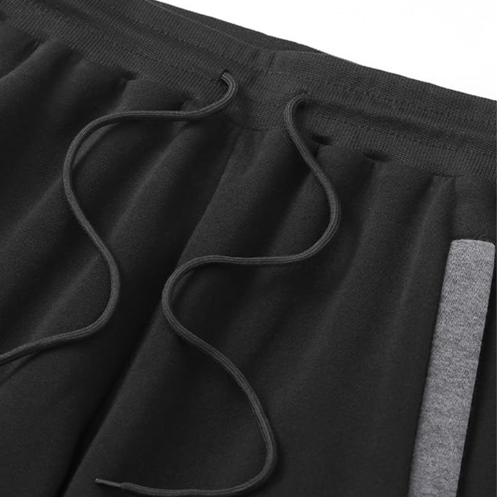 Alberchris™ New autumn and winter men's color matching hooded sweatshirt and trousers sports suit