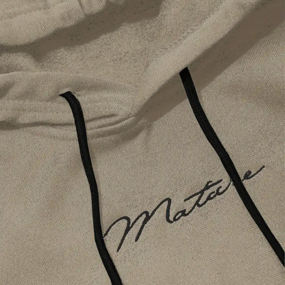 Alberchris Men's Hooded Sweatshirt + Trousers Sports Suit