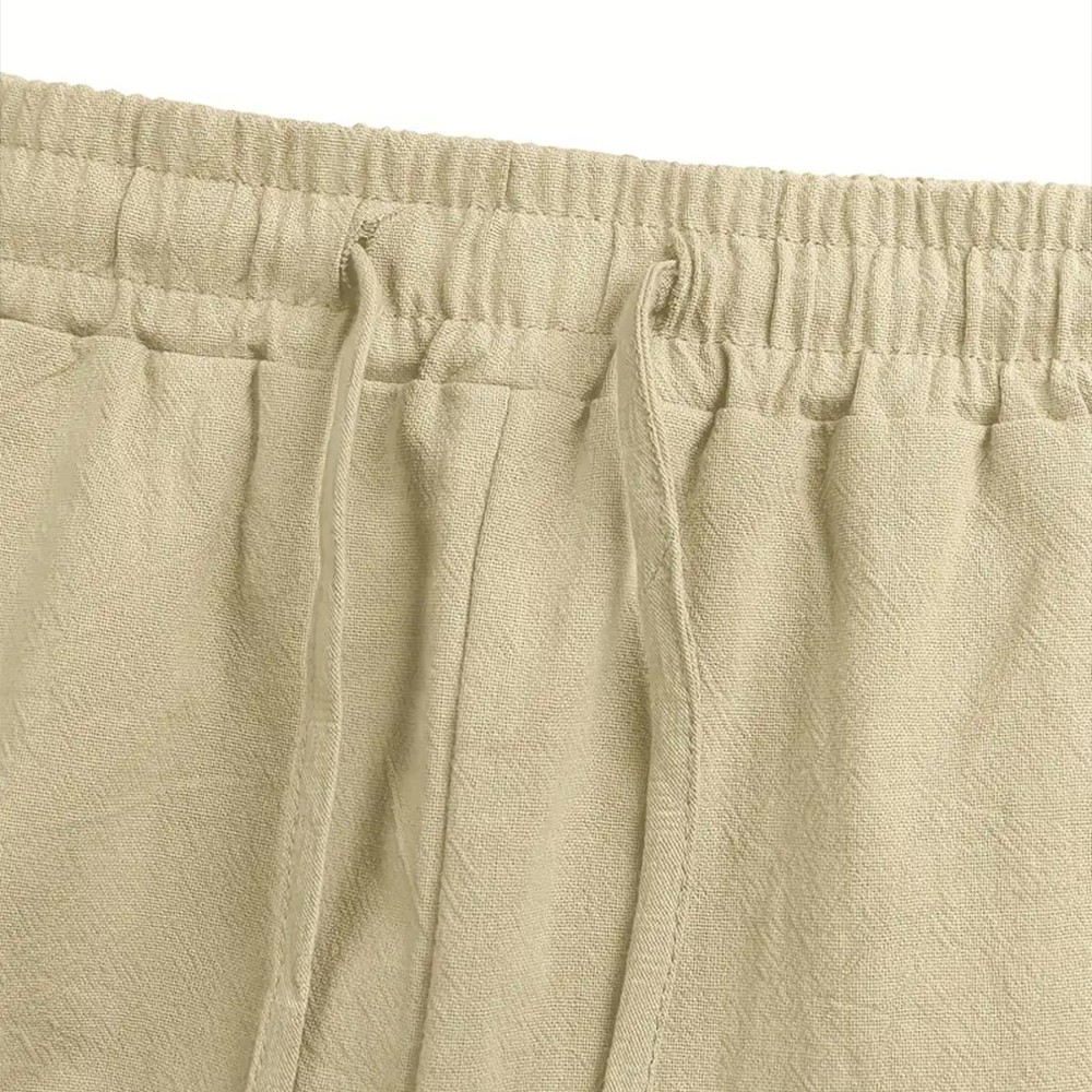 Alberchris™ Men's Retro Literary Style Trendy Lace-up Pants