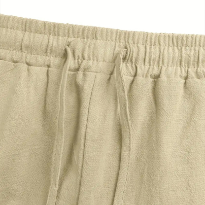 Alberchris™ Men's Retro Literary Style Trendy Lace-up Pants