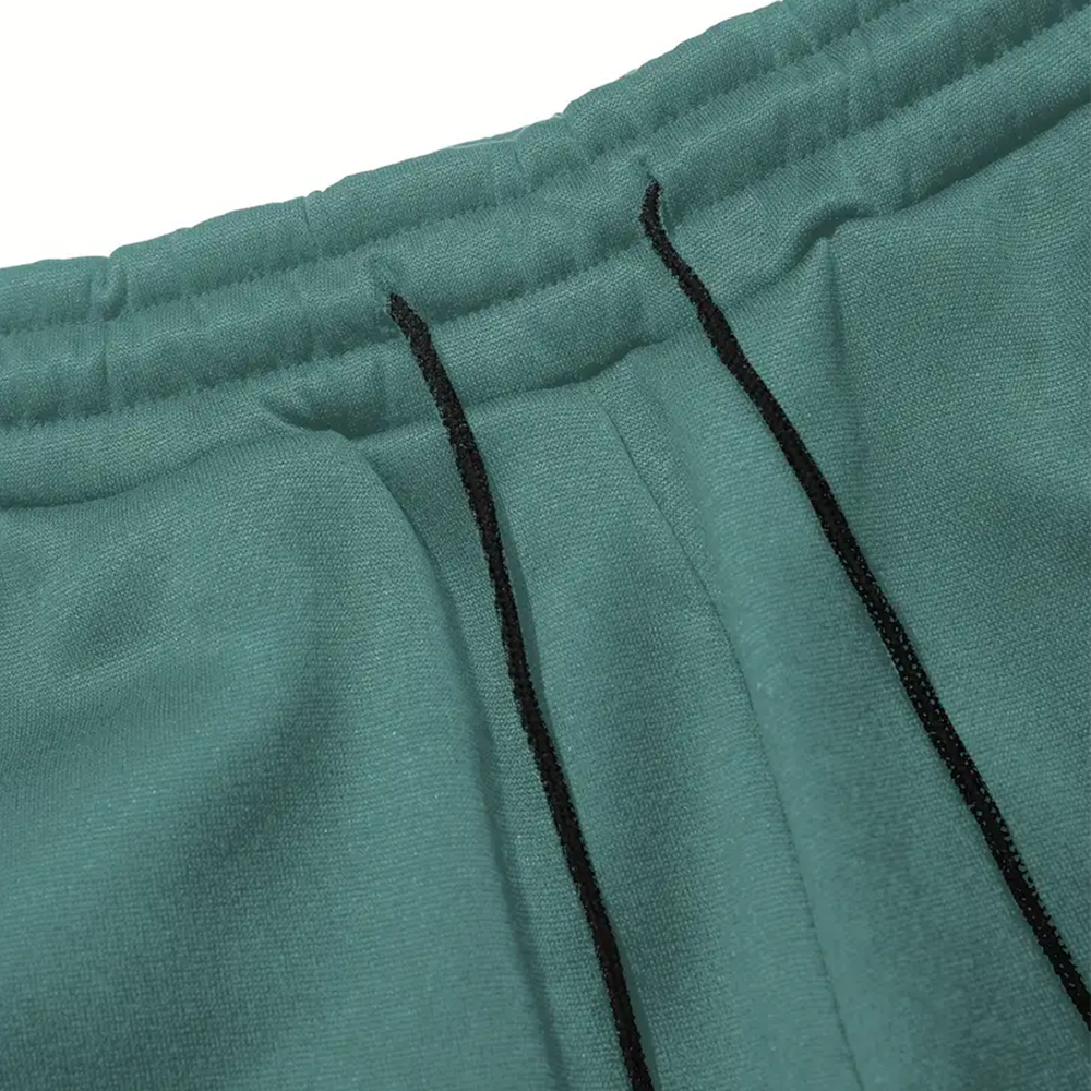 Alberchris Men's Hooded Sweatshirt + Trousers Sports Suit