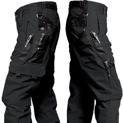 Alberchris™ Men's outdoor wear-resistant functional waterproof multi-pocket cargo pants long pants