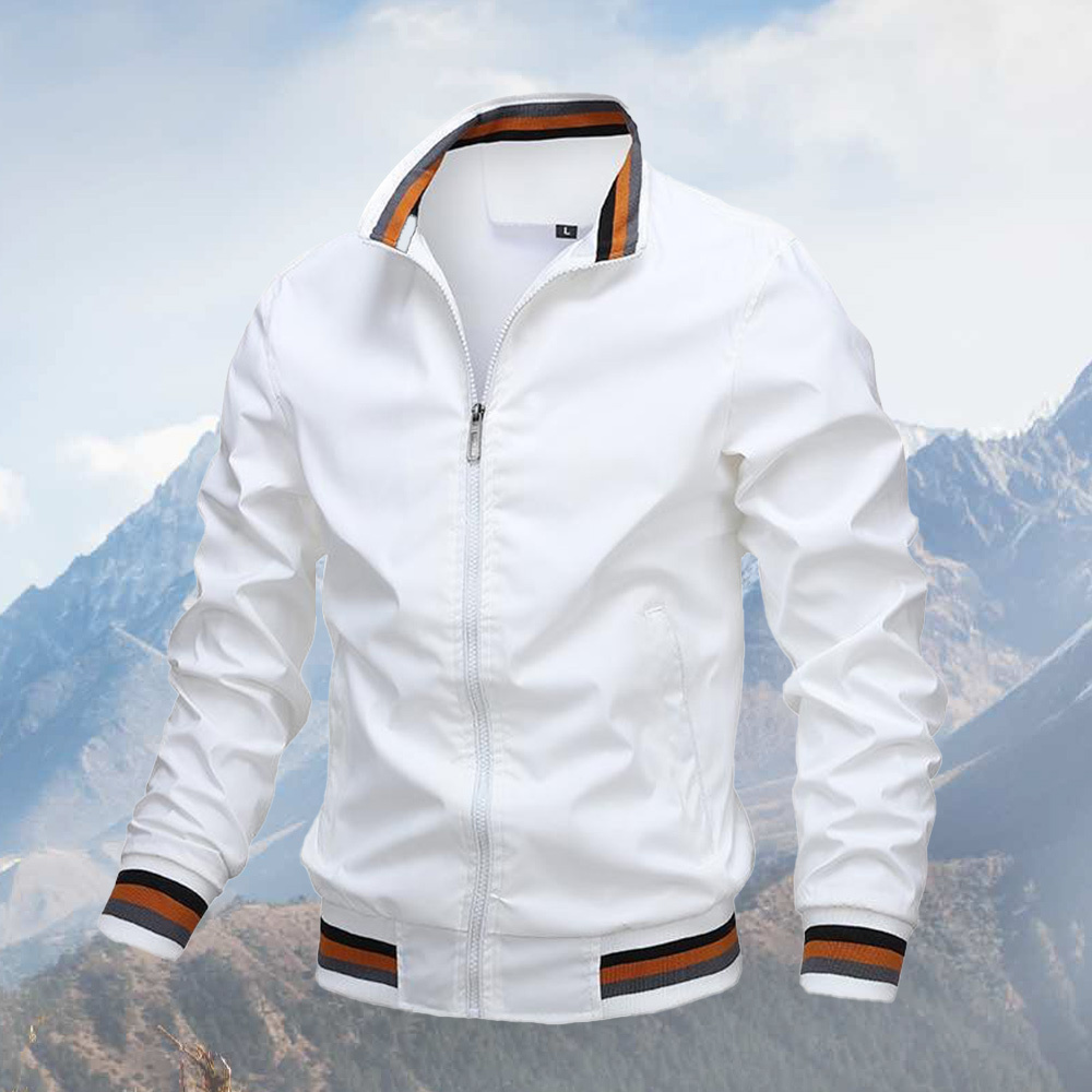 Alberchris™ Spring and Autumn New Men's Casual Stand Collar Zipper Jacket