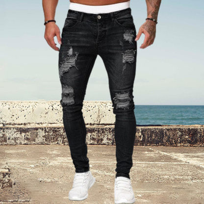 Alberchris™ Men's slim casual ripped jeans