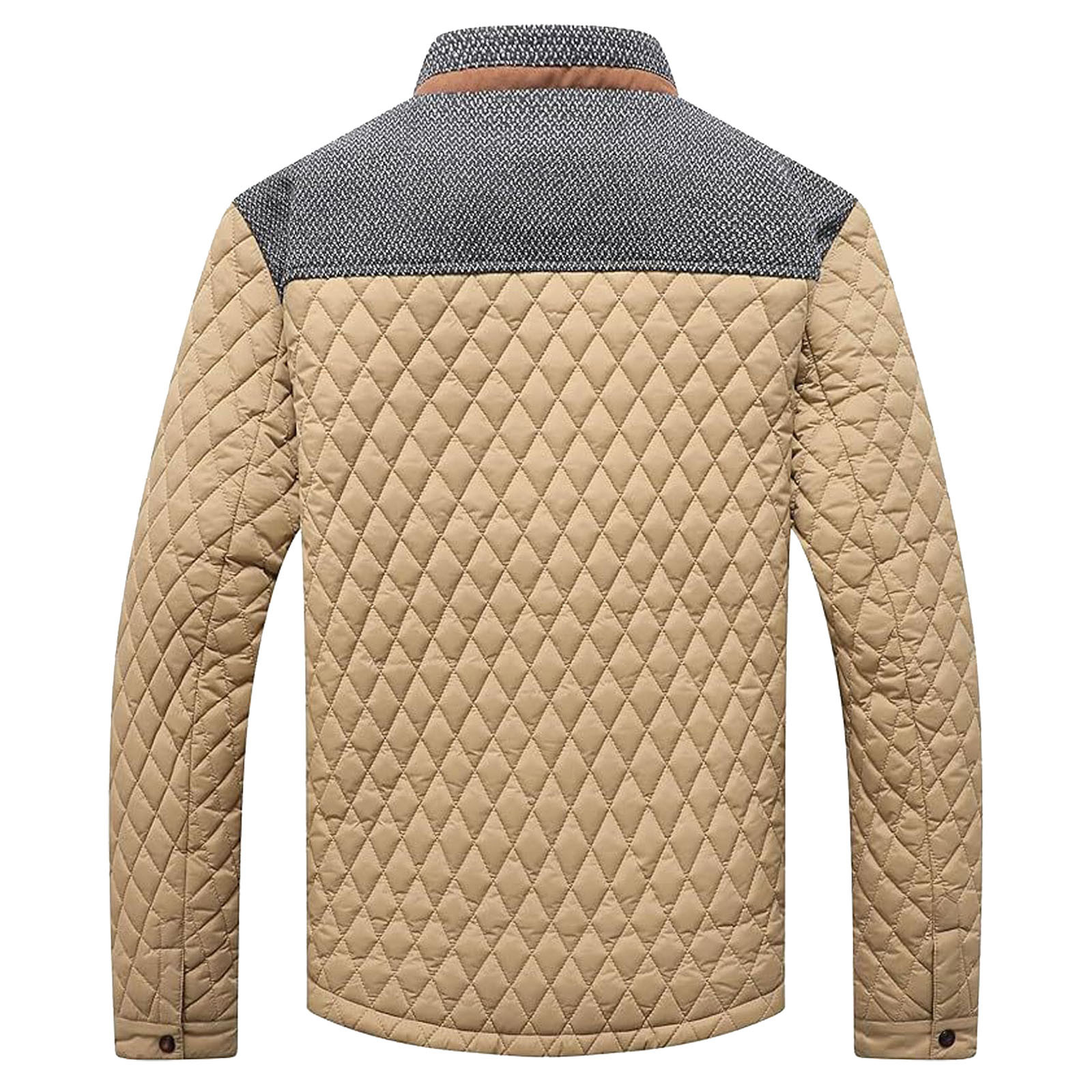 Alberchris™ Autumn and winter new men's stand collar thickened warm cotton jacket