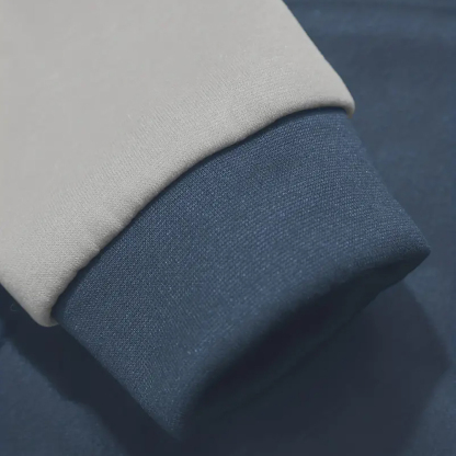 Alberchris Men's Hooded Sweatshirt + Trousers Sports Suit