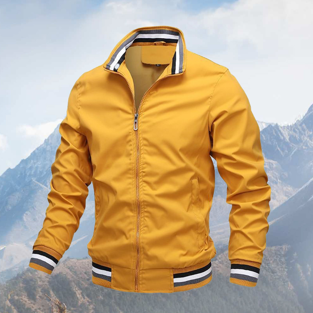 Alberchris™ Spring and Autumn New Men's Casual Stand Collar Zipper Jacket
