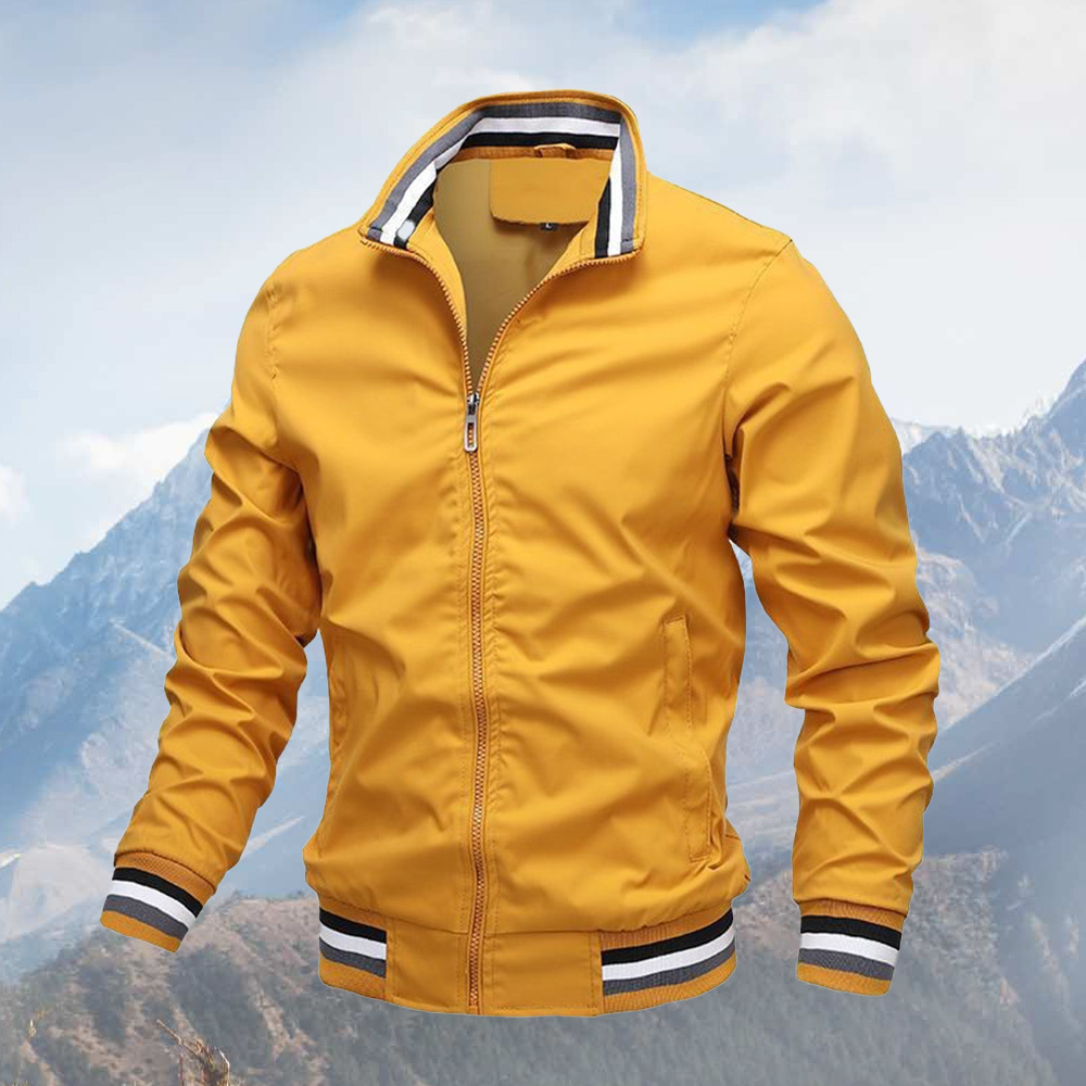 Alberchris™ Spring and Autumn New Men's Casual Stand Collar Zipper Jacket