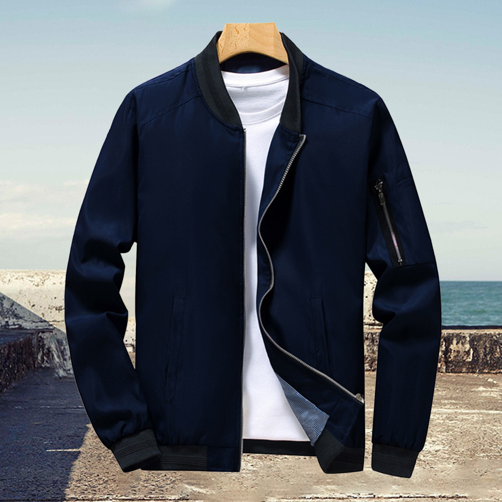 Alberchris™ Men's stand -up collar zipper jacket jacket