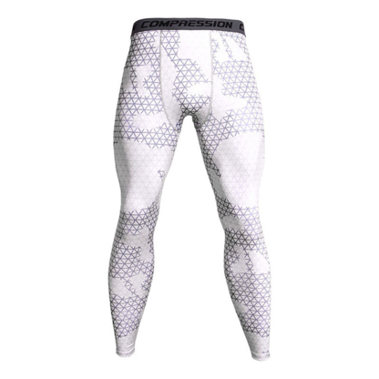 Alberchris™ Men's Printed Sports Quick Dry Pants Running Fitness Pants Leggings