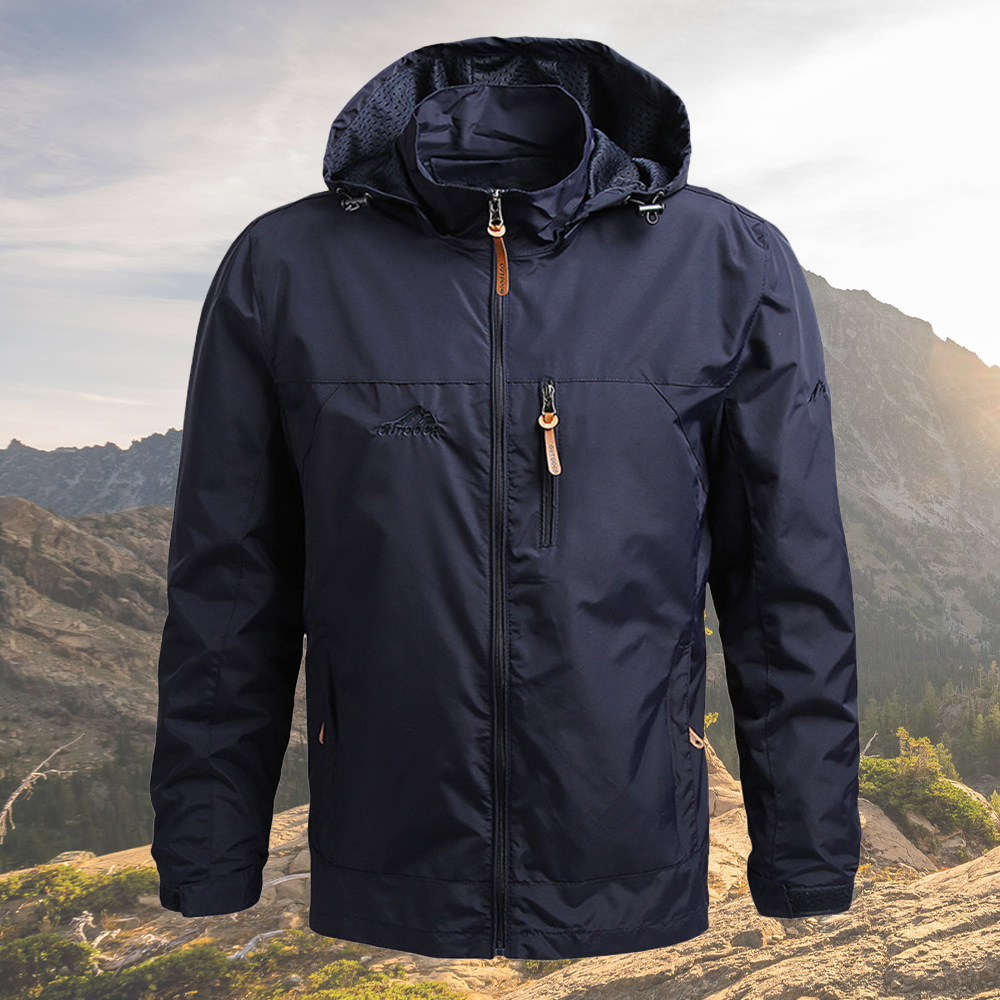 New Men's Hooded Jacket for Autumn and Winter