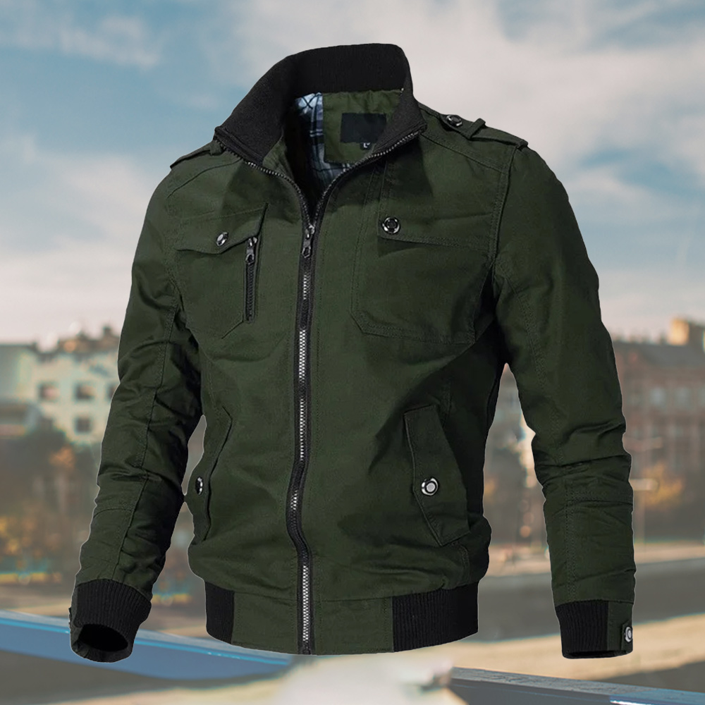 Alberchris™ New Men's Windproof and Rainproof Work Jacket for Autumn a