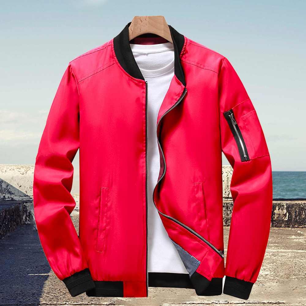 Alberchris™ Men's stand -up collar zipper jacket jacket