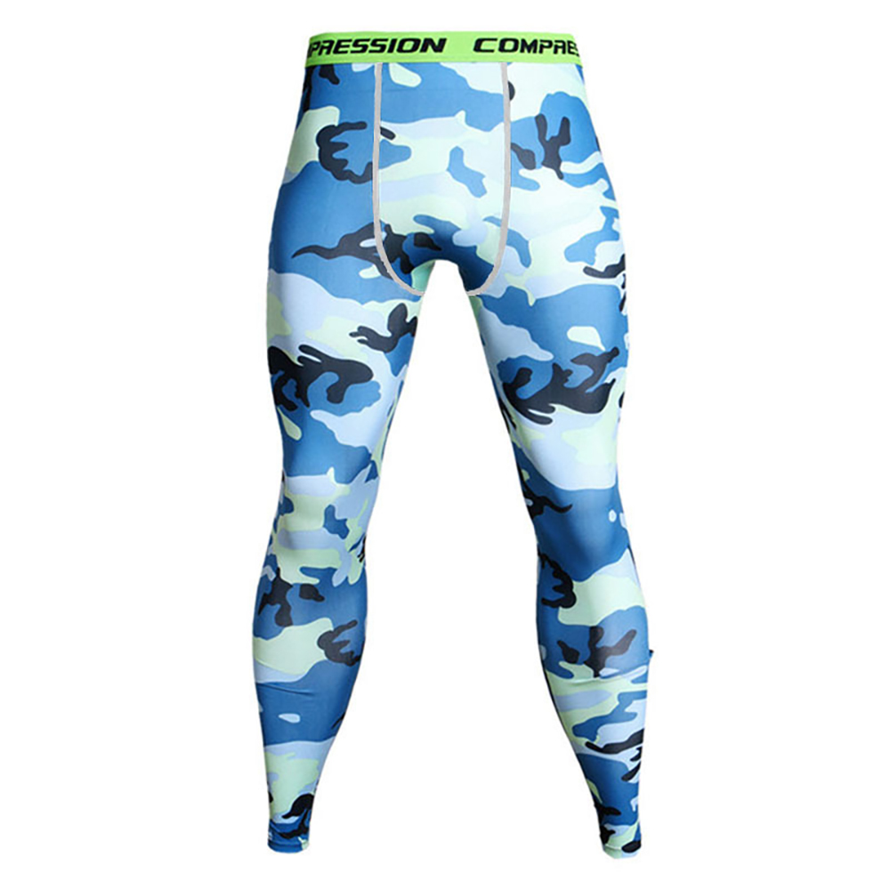 Alberchris™ Men's Printed Sports Quick Dry Pants Running Fitness Pants Leggings