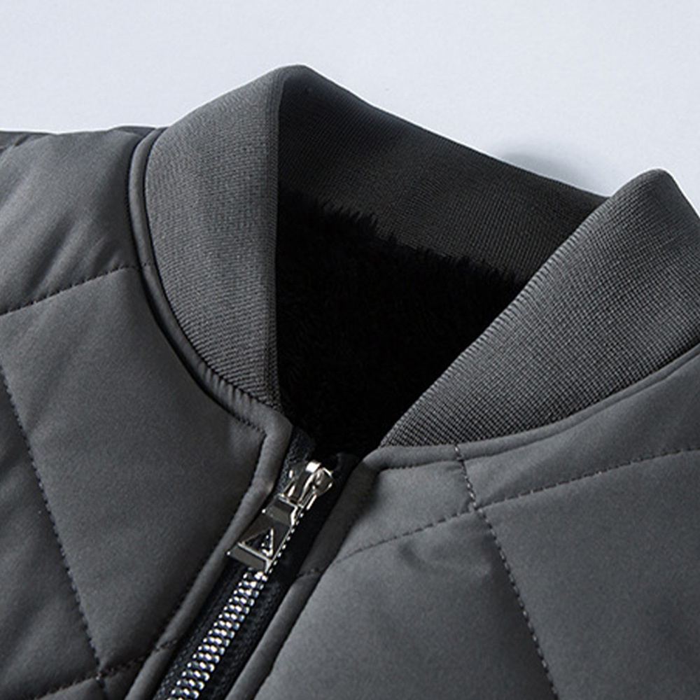 Alberchris™ New style of men's winter velvet and thickened stand-up collar warm cotton jacket