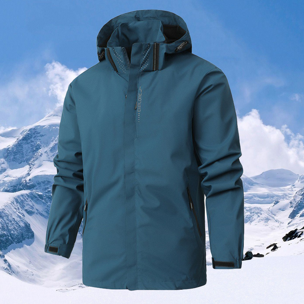 Alberchris™ Spring and autumn new men's waterproof and windproof hooded jacket