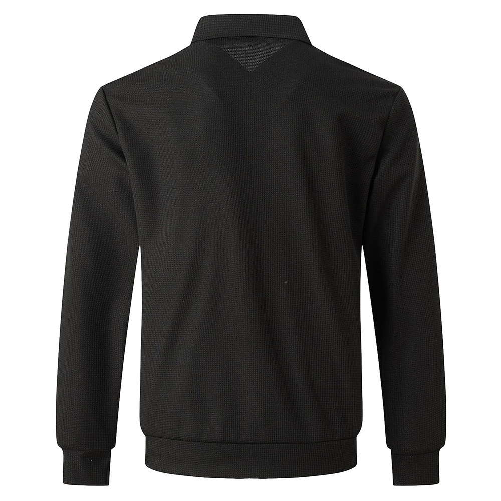 Alberchris™ Autumn new men's casual waffle zipper lapel jacket