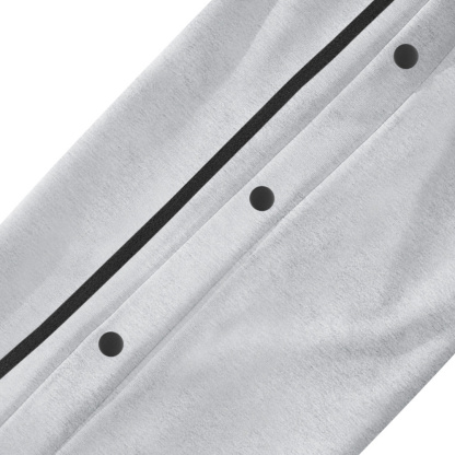 Alberchris™ Men's New Solid Striped Fashion Buttoned Wide Leg Pants Casual Sports Pants