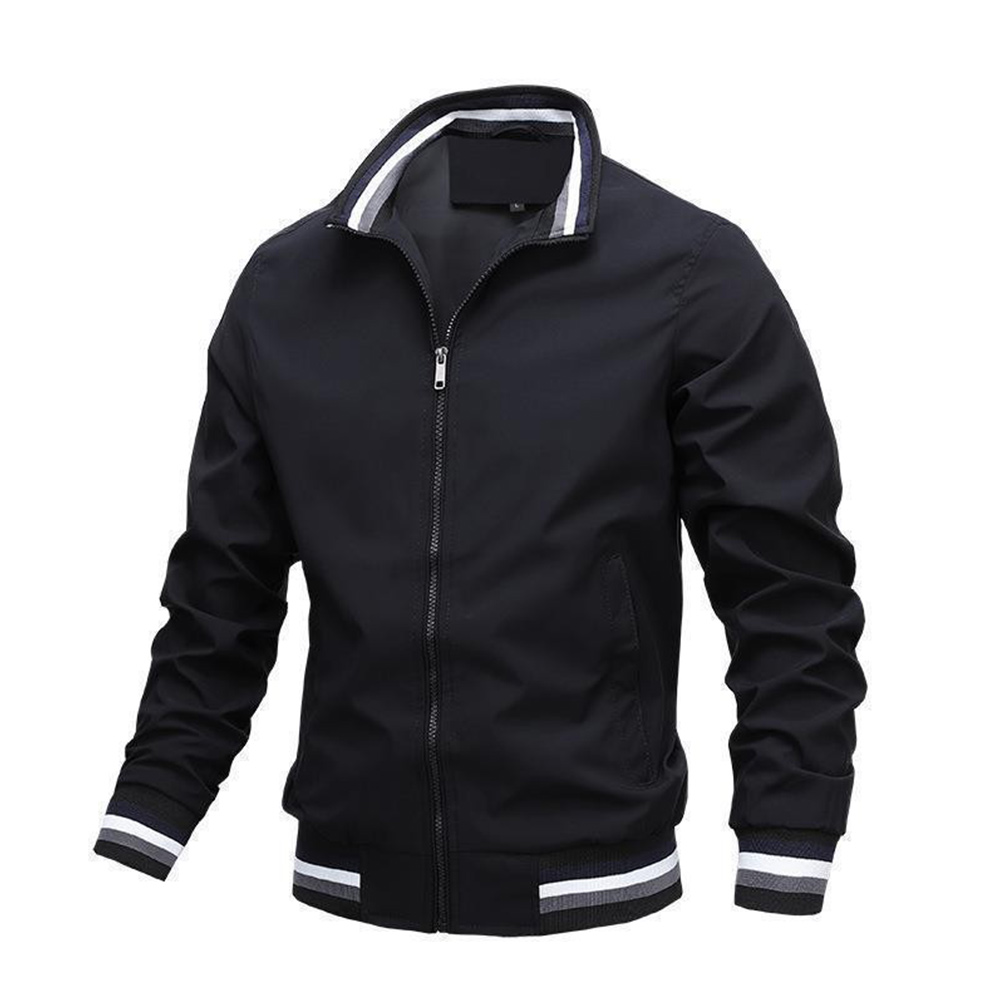 Alberchris™ Spring and Autumn New Men's Casual Stand Collar Zipper Jacket