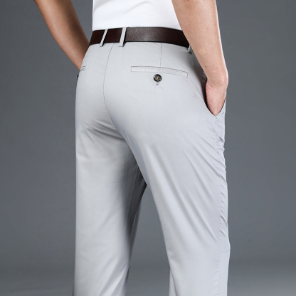 Alberchris™ New Men's Casual Straight Suit Pants