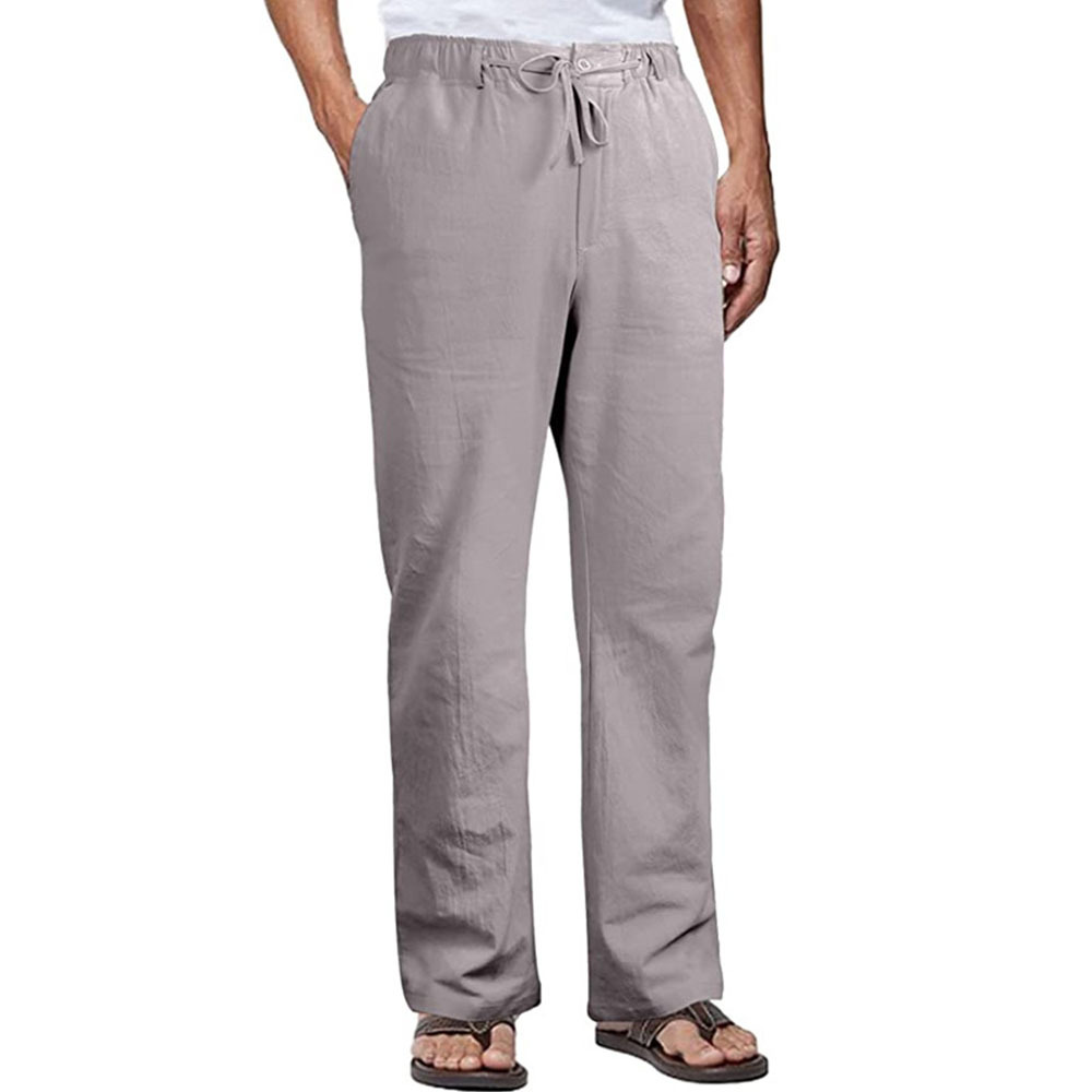 Alberchris™ Men's Loose Cotton Straight Casual Pants
