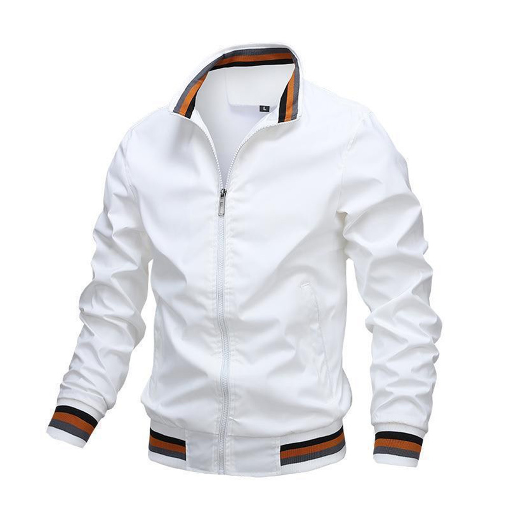 Alberchris™ Spring and Autumn New Men's Casual Stand Collar Zipper Jacket