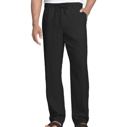 Alberchris™ Men's Loose Cotton Straight Casual Pants
