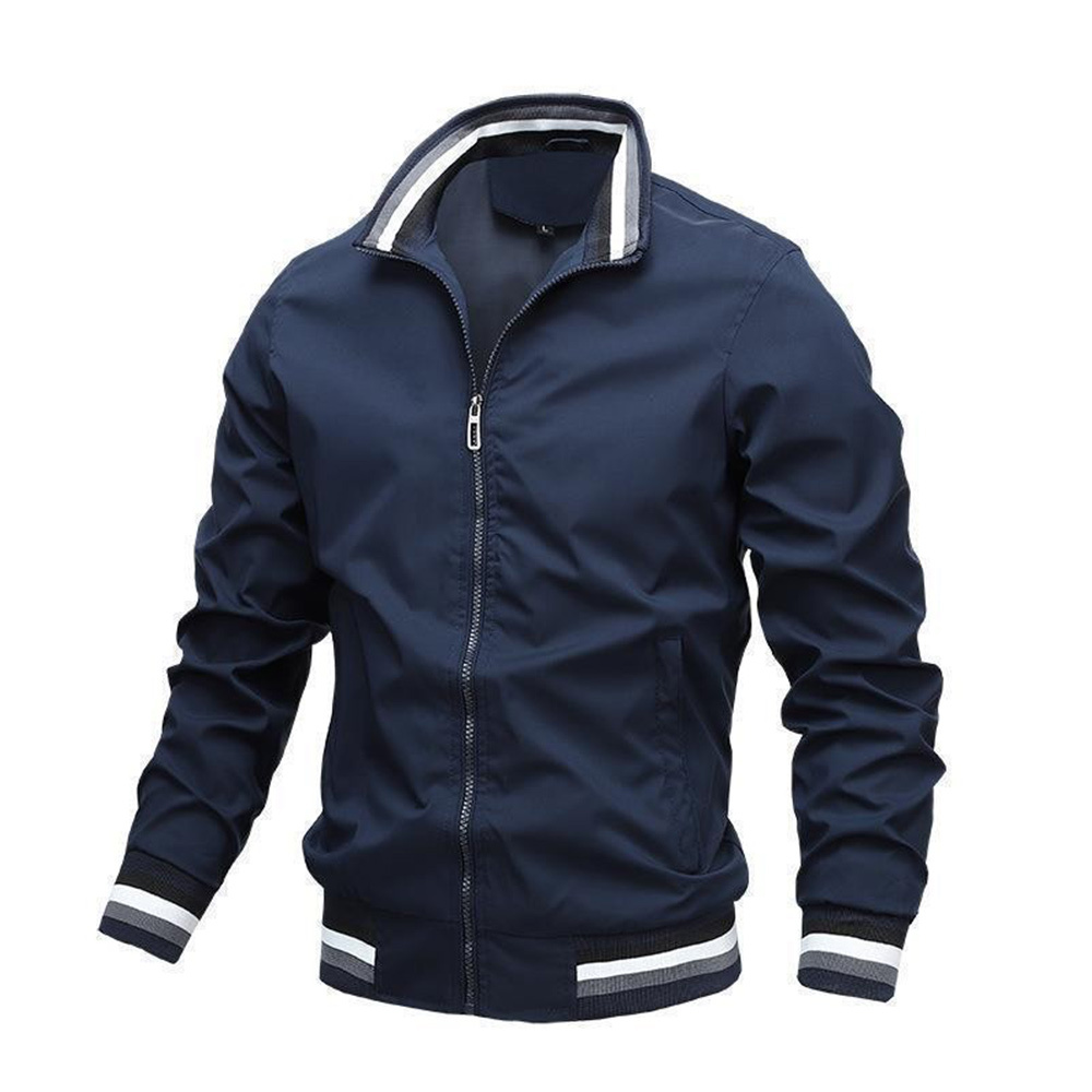 Alberchris™ Spring and Autumn New Men's Casual Stand Collar Zipper Jacket