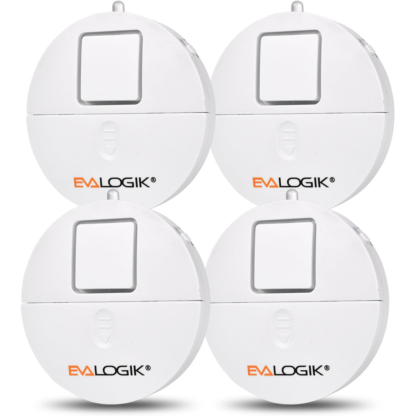 EVA LOGIK Modern Ultra-Thin Window Alarm with Loud 120dB Alarm and Vib