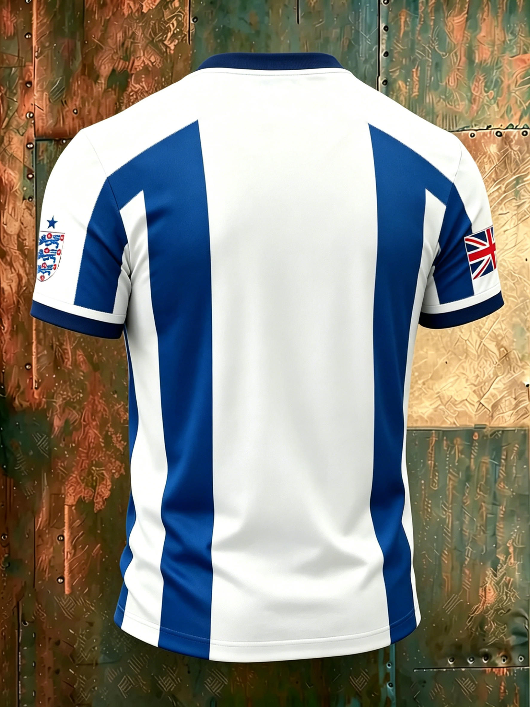 Men's Retro British Football Fan Printed Casual Jersey
