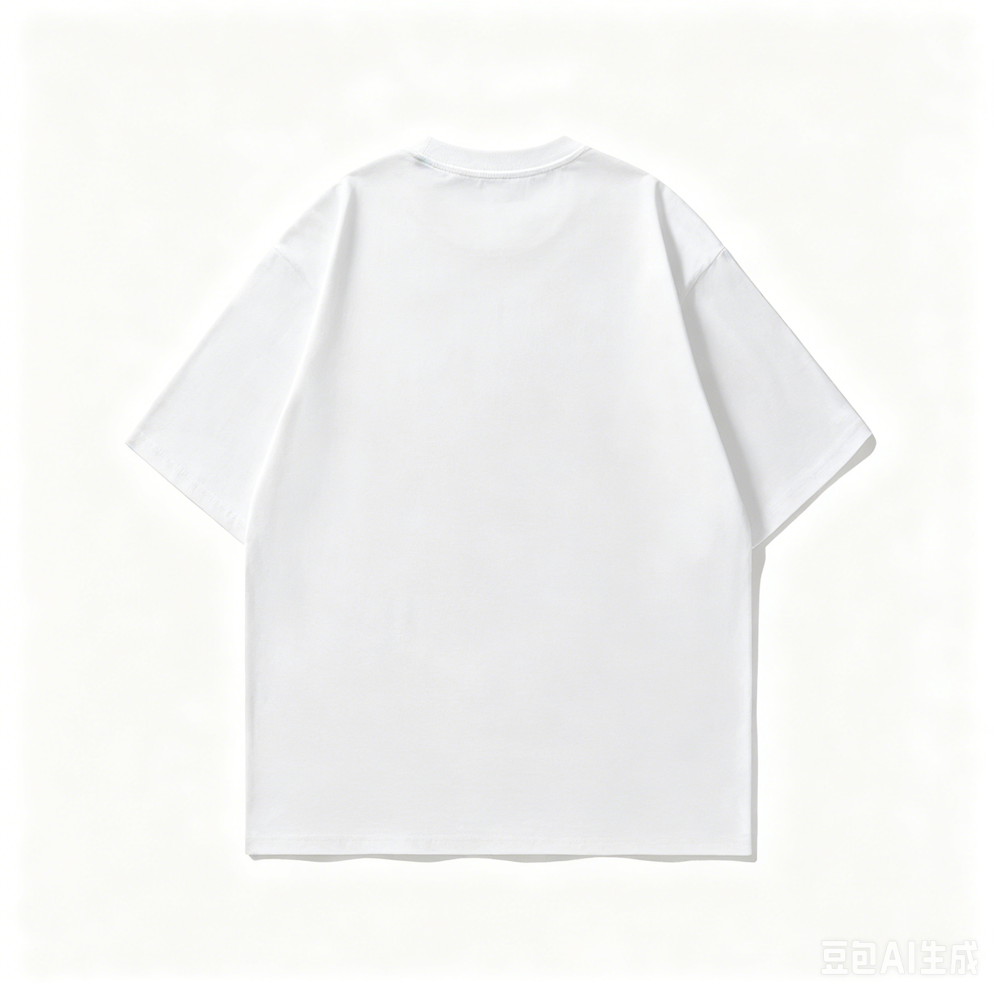 2026 summer new pure cotton short-sleeved T-shirt cute pet dog printed white T-shirt