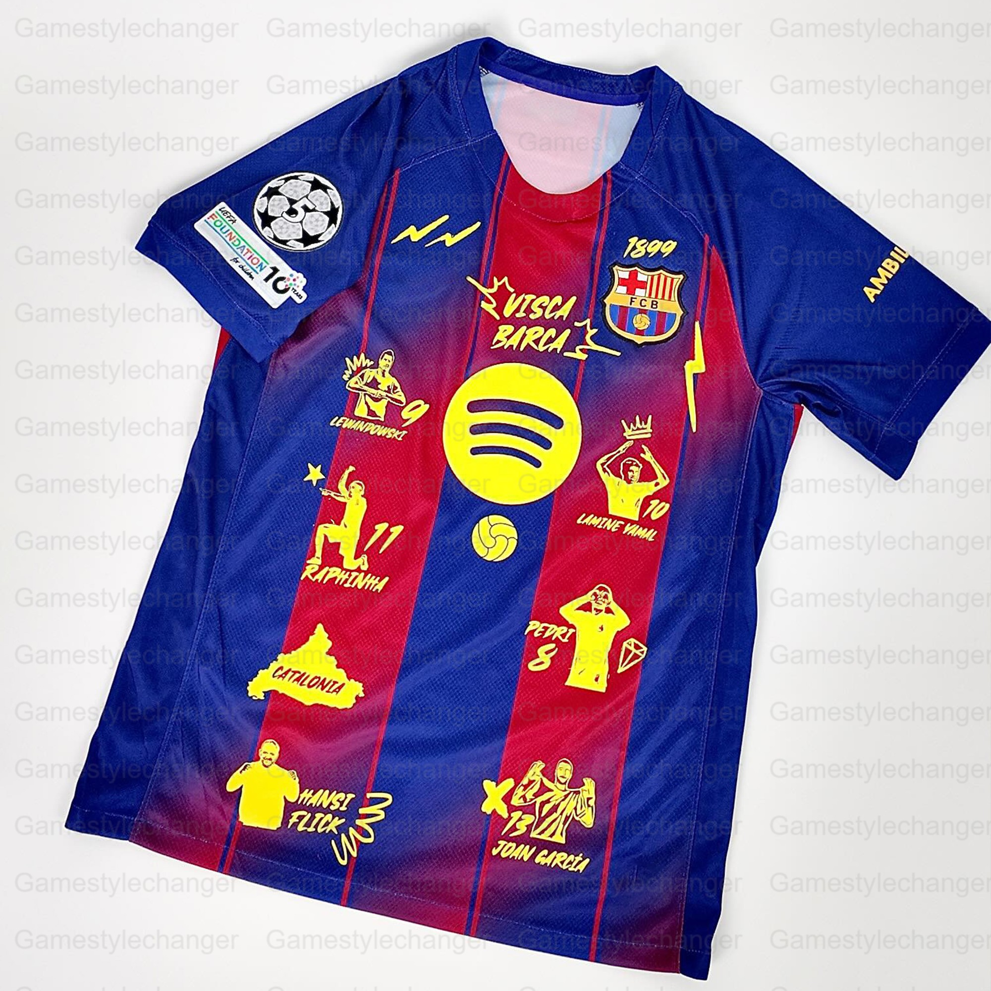 Unisex "Barcelona" Inspired Trendy T-shirt