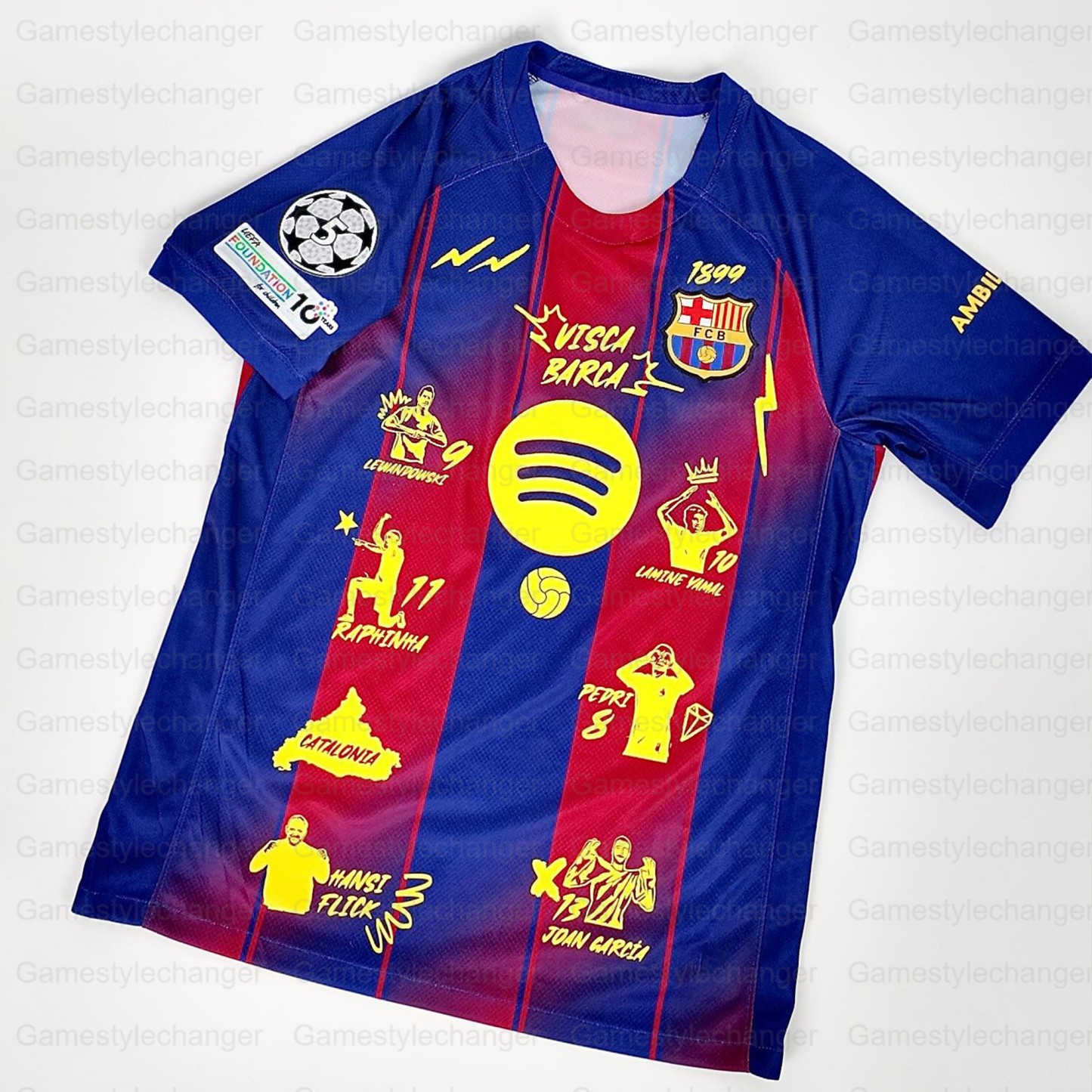 Unisex "Barcelona" Inspired Trendy T-shirt