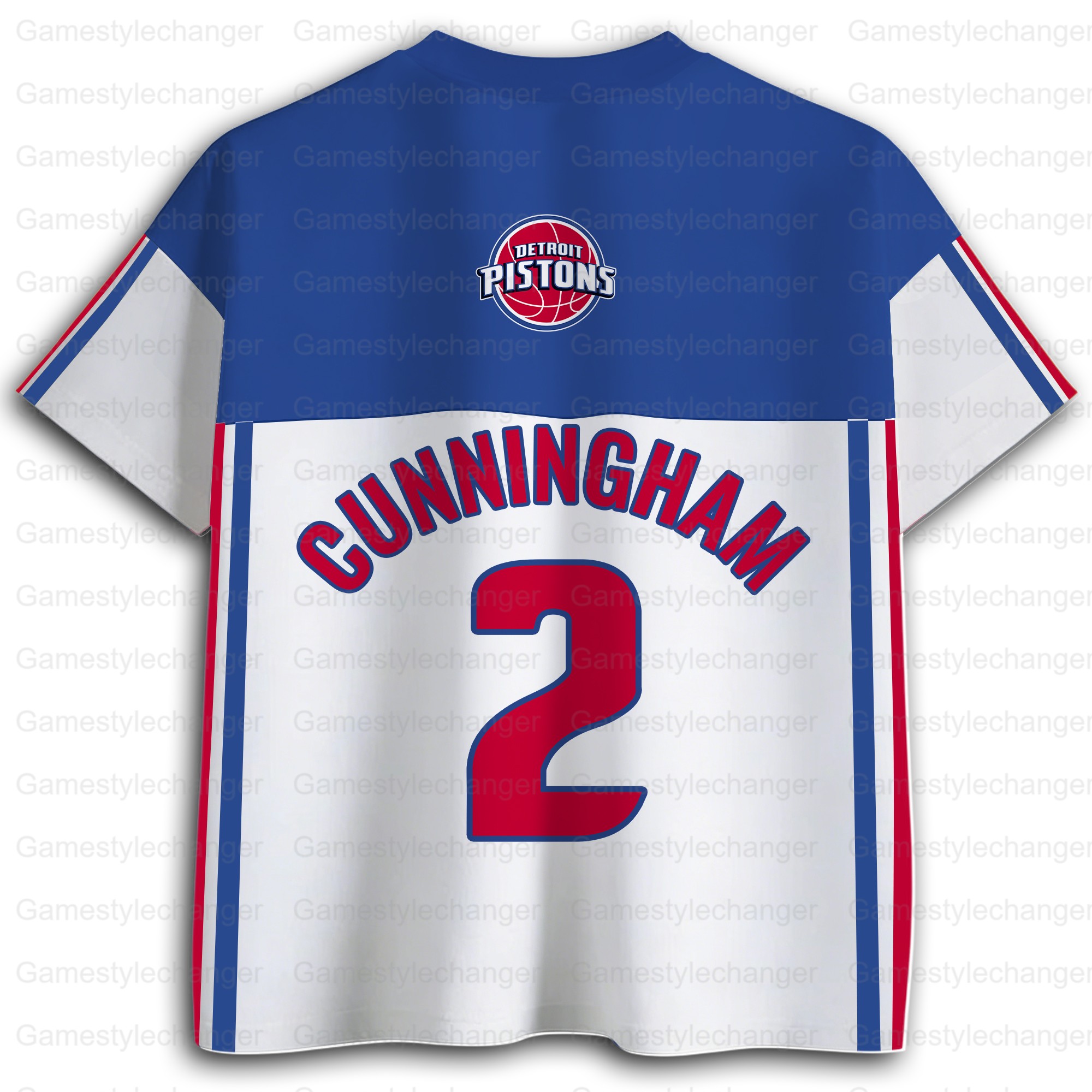 Unisex "Detroit Pistons“ Inspired Trendy T-shirt