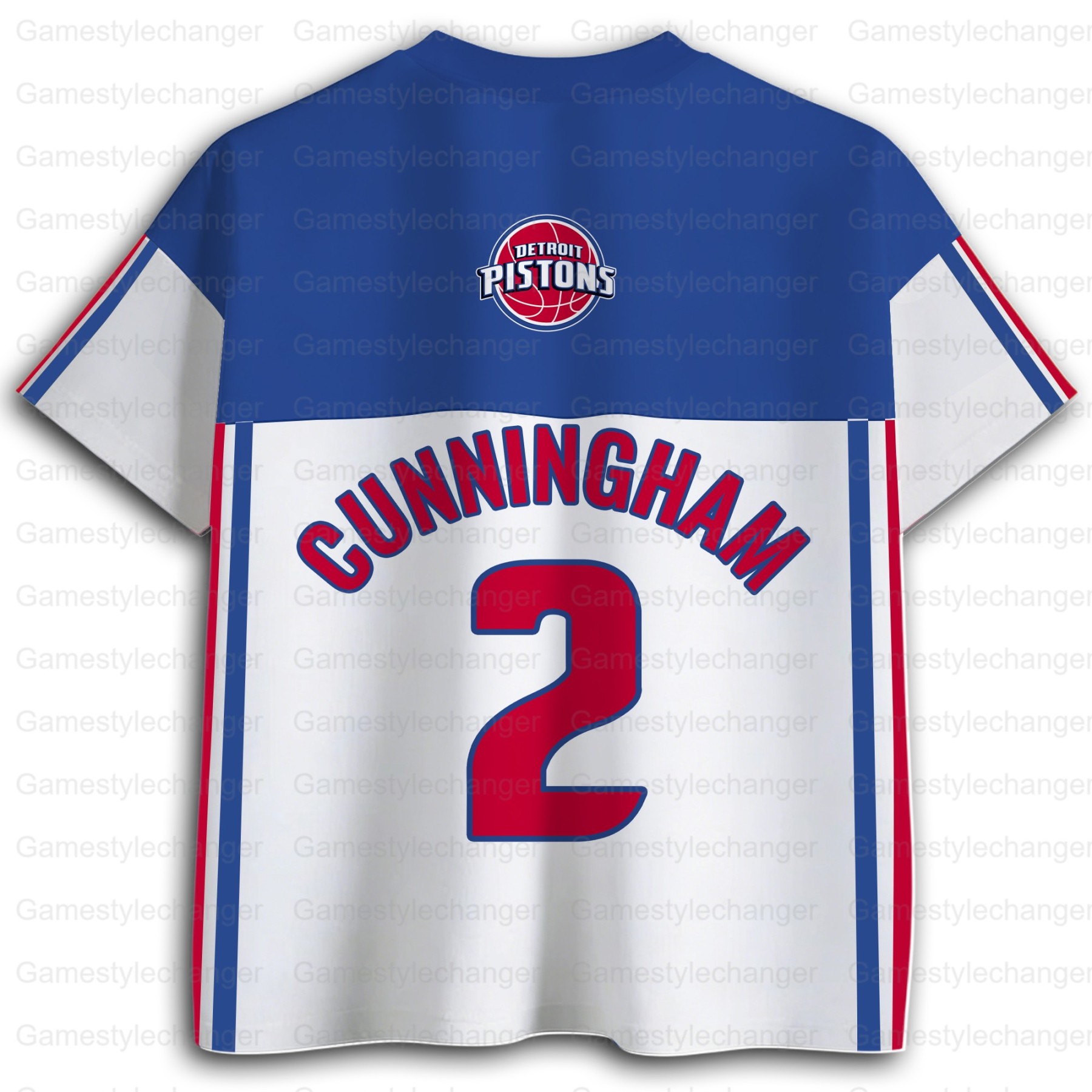 Unisex "Detroit Pistons“ Inspired Trendy T-shirt